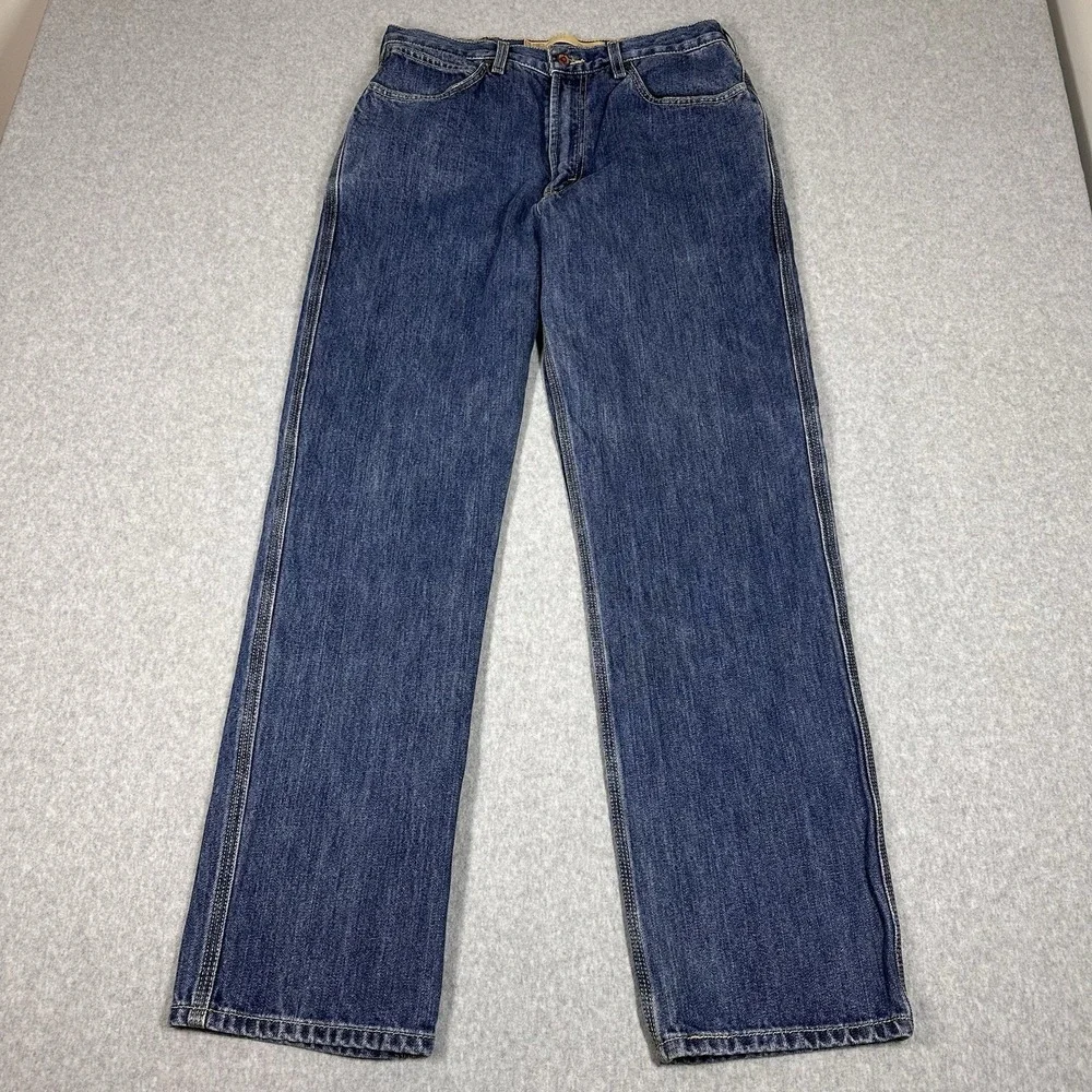 Levi's 550 Relaxed Fit Denim‎ Jeans Men's Blue 33x32(32x32) Medium Wash Y2K